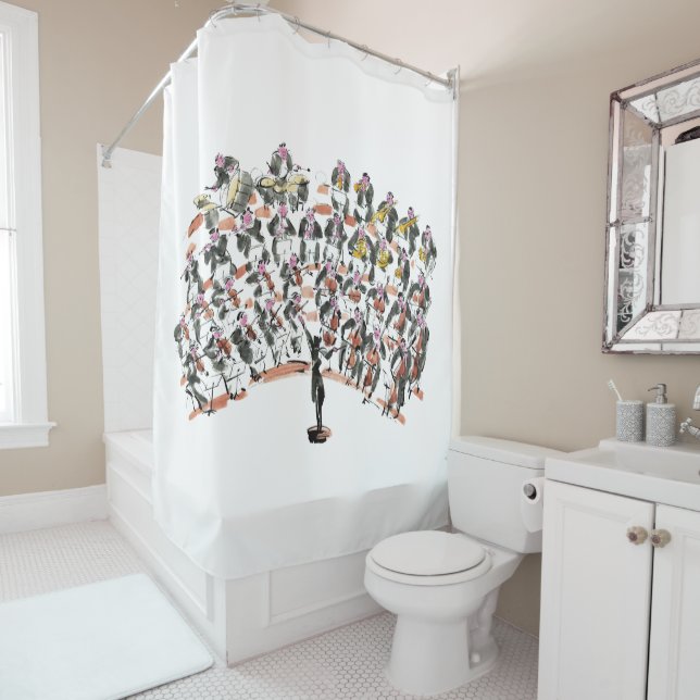 Orchestra Shower Curtain (In Situ)