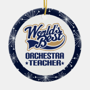 Orchestra Teacher Gift Ornament