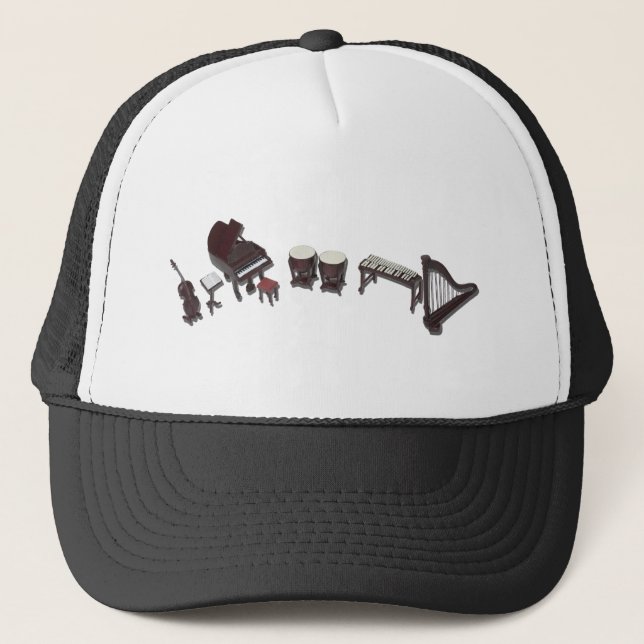 OrchestraInstruments121210 Trucker Hat (Front)