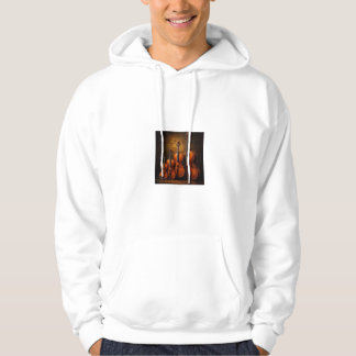 Orchestral Elegance: The Violin Family Stage Portr Hoodie