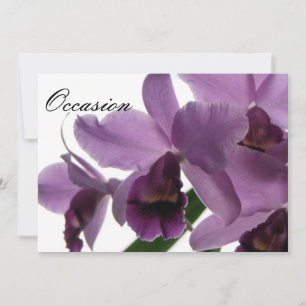 Orchid1 All-Occasion Invites/ Invitation