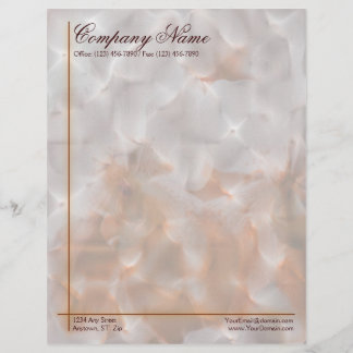 Orchid Abstract Letterhead Template