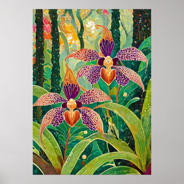 Orchid Art V26 Poster (Front)