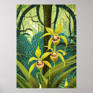 Orchid Art V50 Poster