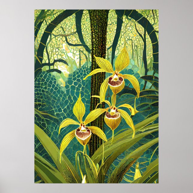 Orchid Art V50 Poster (Front)