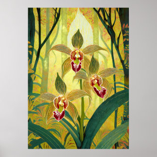 Orchid Art V51 Poster