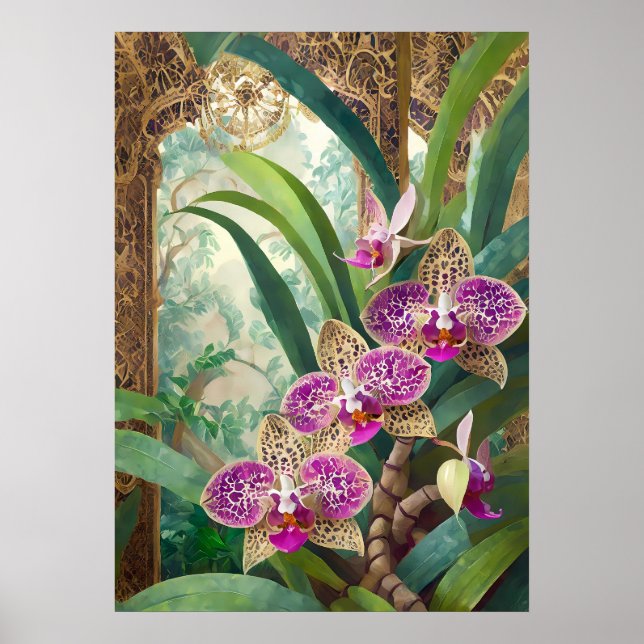 Orchid Art V53 Poster (Front)