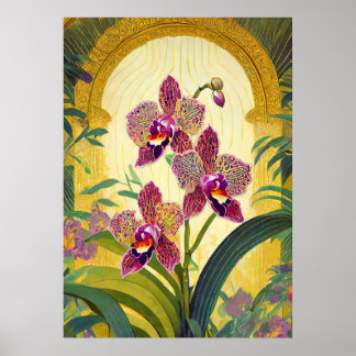 Orchid Art V55 Poster
