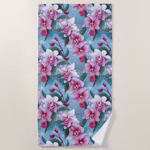 Orchid Beach Towel