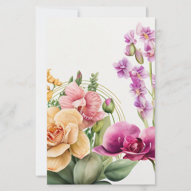 Orchid Blast Flat (Front)