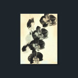 Orchid Blush Panels III Canvas Print<br><div class="desc">Floral</div>