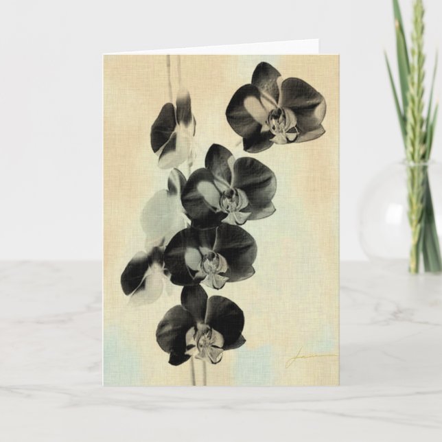 Orchid Blush Panels III Card (Front)