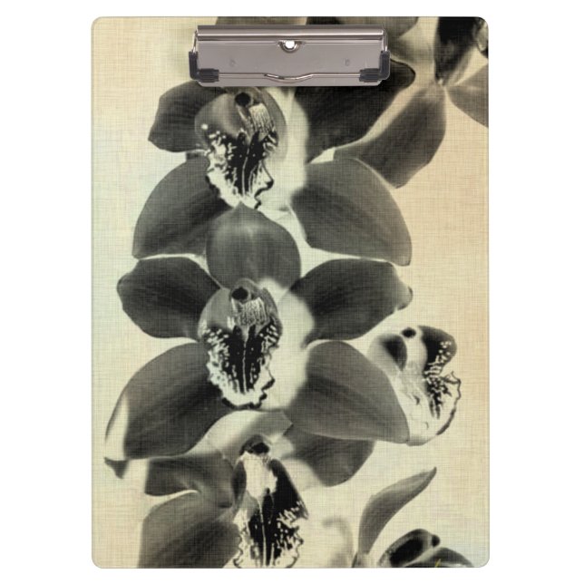 Orchid Blush Panels IV Clipboard (Front)