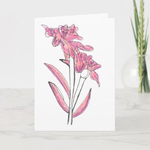 Orchid Card