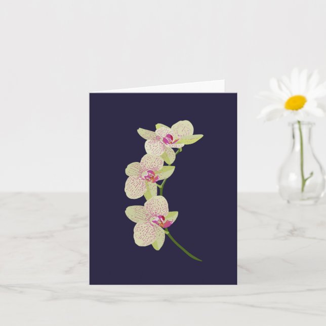 Orchid Card (Small Plant)