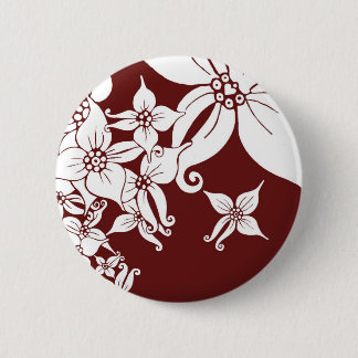 Orchid Dream Button (on red)