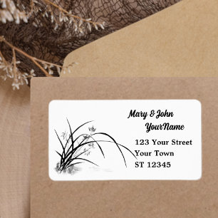 Orchid Elegance Label