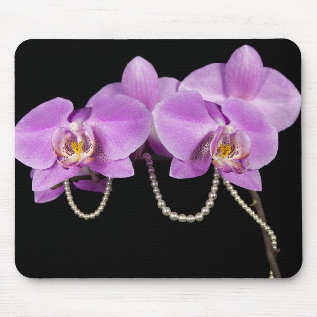 Orchid Elegance Mouse Mat (Front)
