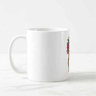 Orchid Flame Tiki Coffee Mug