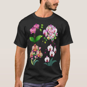 Orchid Flower Gardening Botanical Floral T-Shirt