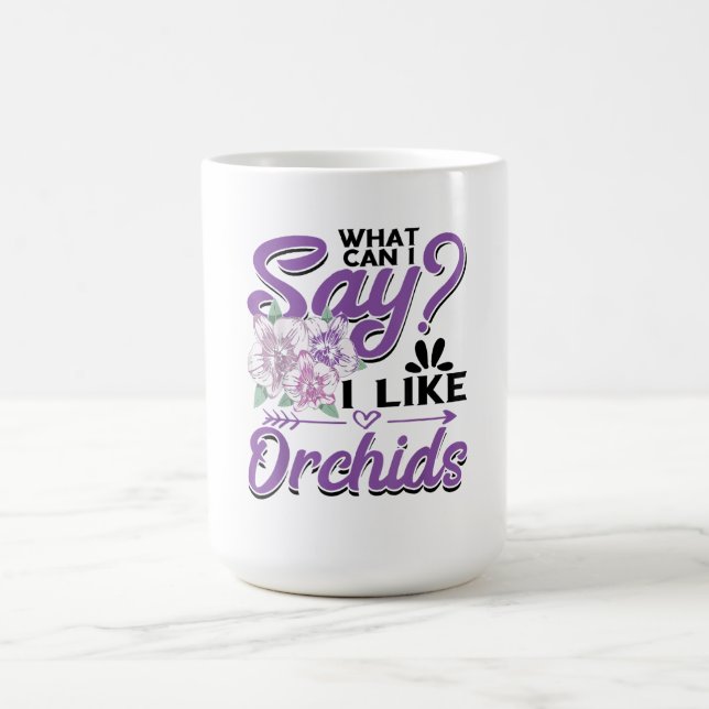 Orchid Gardening Coffee Mug (Center)