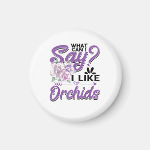 Orchid Gardening Magnet
