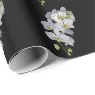 Orchid Garland Wrapping Paper