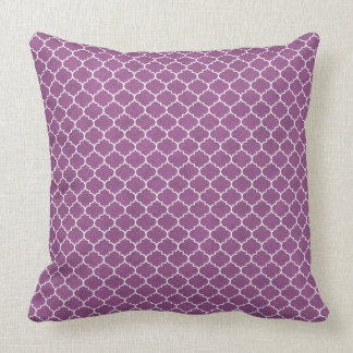 Orchid Geometric Ornamental Design Cushion