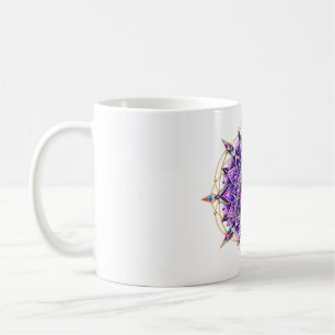 Orchid Geometry Eye Coffee Mug