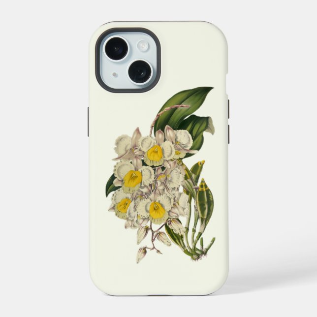 Orchid iPhone 15 Case (Back)