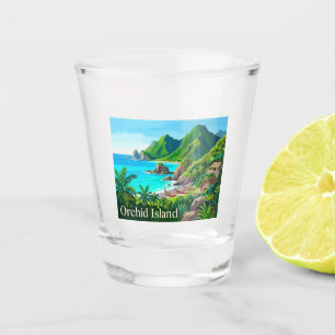 Orchid Island Taiwan Shot Glass