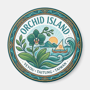 Orchid Island, Yeyou, Taitung County, Taiwan Magnet