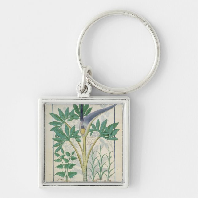 Orchid Key Ring (Front)