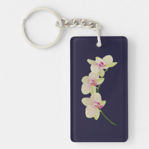 Orchid Key Ring