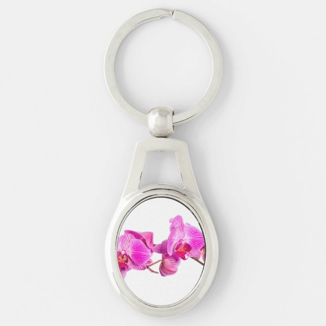 Orchid Key Ring (Front)