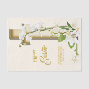 Orchid Lily Coss Tissue Paper