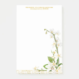 Orchid Lily Spring Post-it Notes
