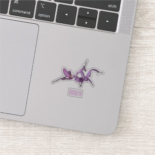 Orchid mantis cartoon illustration