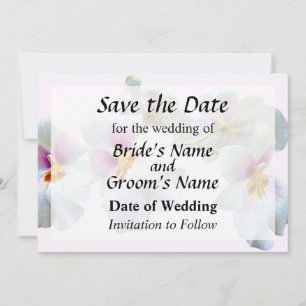 Orchid Miltoniopsis Florentine Save the Date