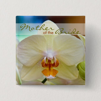 Orchid • Mother of the Bride Wedding Button