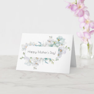 Orchid Mother's Day Card