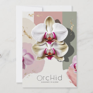 Orchid Nights,NewYork Botanical Garden,Orchid Nigh Invitation