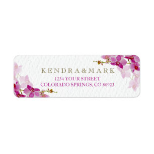 Orchid Paradise Address Labels