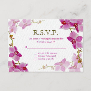 Orchid Paradise, Response Cards