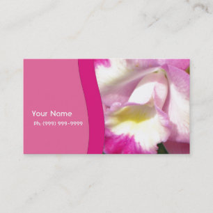 Orchid Personal Business Card