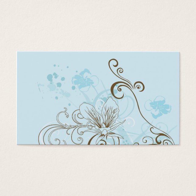 Orchid Profile Card (Front)