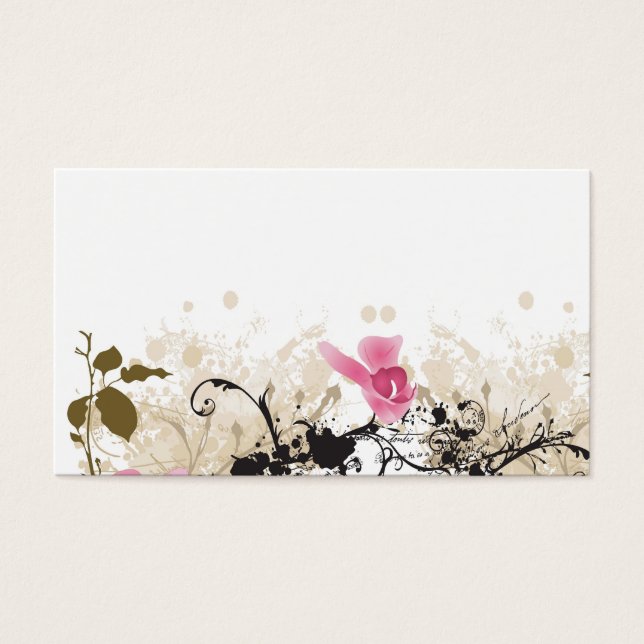 Orchid Profile Card (Front)