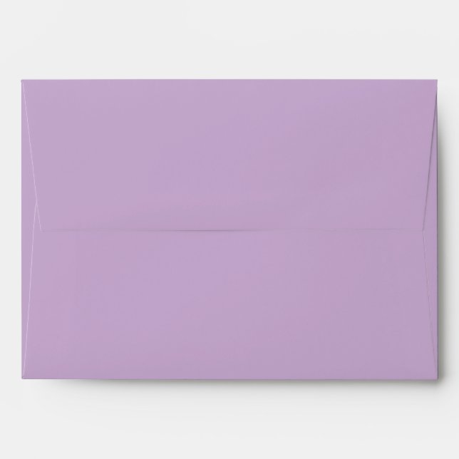 Orchid Purple 5 x 7 Invite Envelopes (Back (Top Flap))