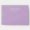 Orchid Purple 5 x 7 Pre-Addressed Envelopes