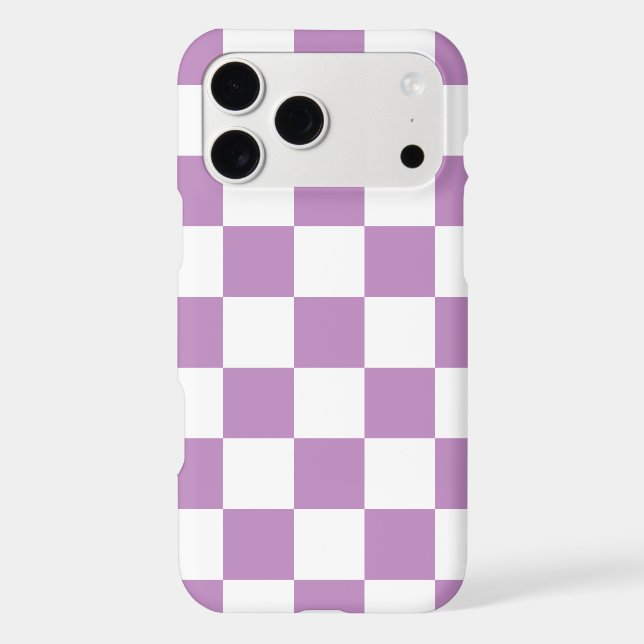Orchid Purple Retro Check (Back)